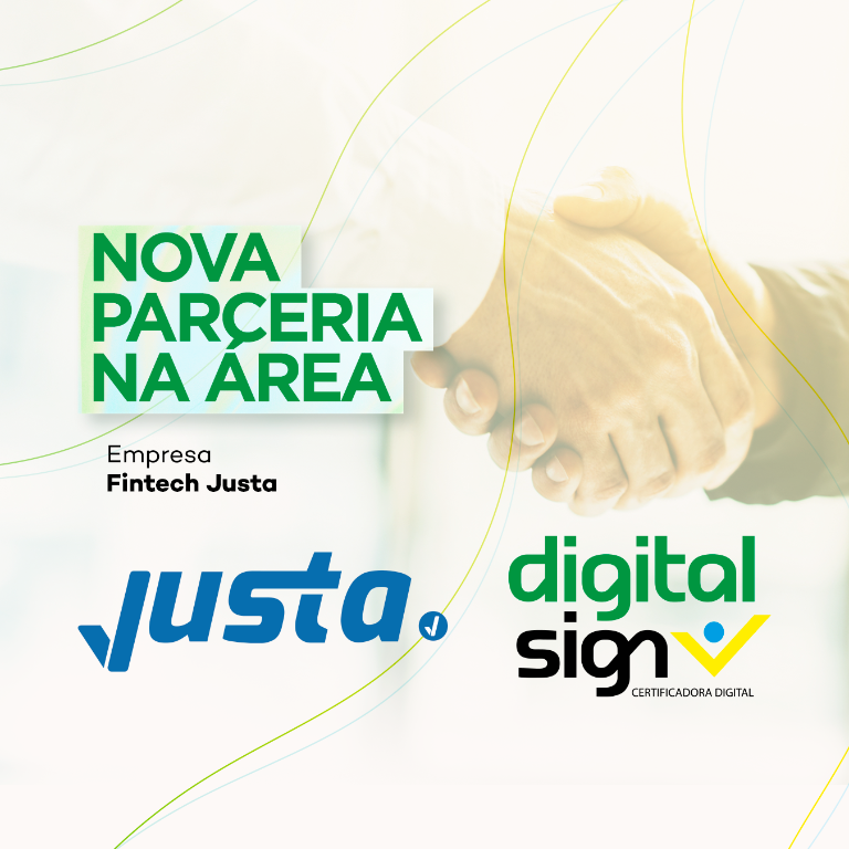 DigitalSign escolhe Fintech Justa como parceira oficial de soluções financeiras